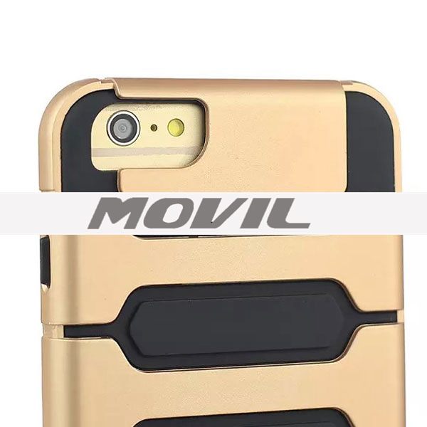 NP-2169 Combinación tpu   pc funda para Apple iPhone 6 -4